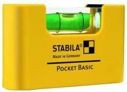 Строительный уровень Stabila Pocket Basic