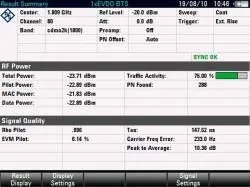 Опция сканирования сигналов базовых станций 1xEV-DO и анализ мощности 1xEV-DO сигналов во временной области Rohde  Schwarz FSH-K47E