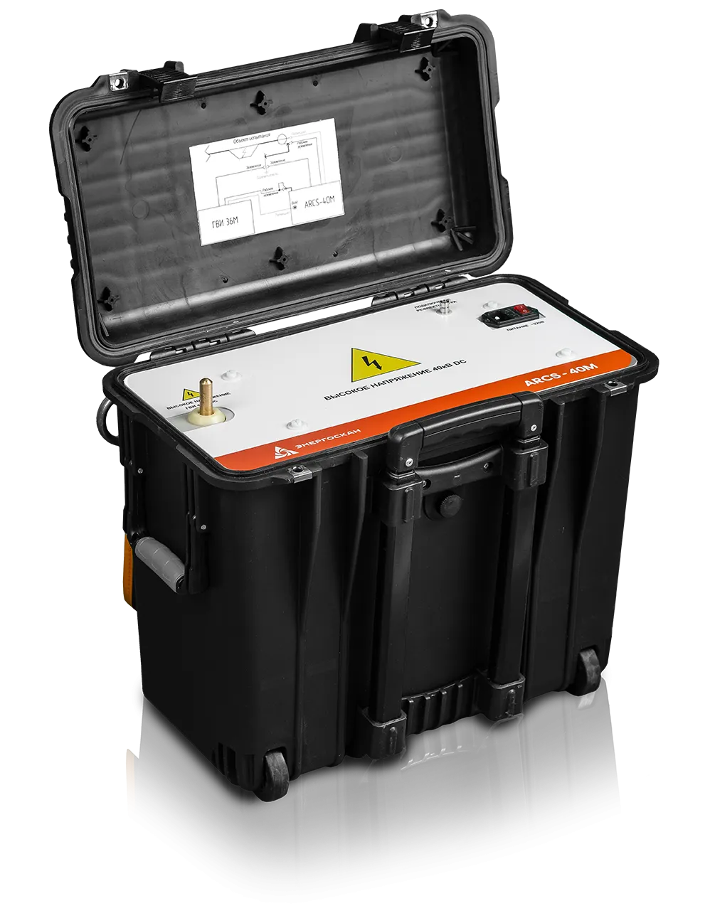 Комплект для определения мест повреждений и трассировки кабеля CableScan mini+ CST15