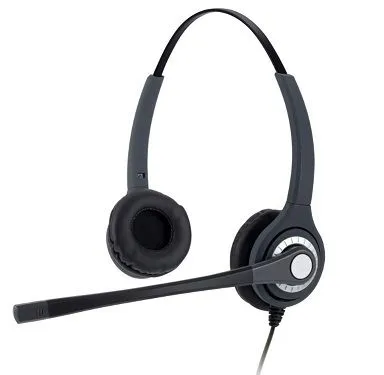 JPL 402S-PB - проводная стерео QD гарнитура со всенаправленным шумоподавлением