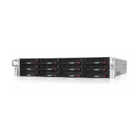 Сервер Supermicro 826E16-R1200LPB(X9DRi-LN4F+), 2 процессора Intel Xeon 8C E5-2660 2.20GHz, 48GB DRAM