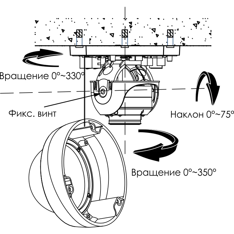 IP камера OMNY A12F 28 антивандальная купольная OMNY PRO серии Альфа, 2Мп c ИК подсветкой, 12В/PoE 802.3af, microSD, 2.8мм (имеет потертости)