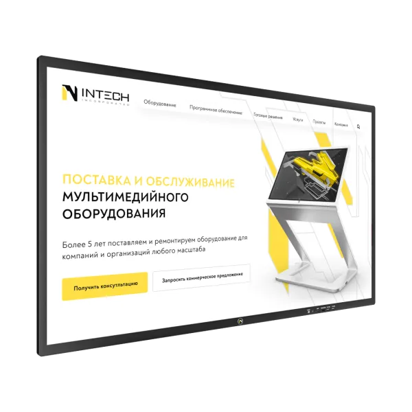 Интерактивная панель Intechirs InVolt 65″