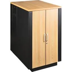 Шкаф LANMASTER LAN-DC-CBSP-24U-WD SOUNDPROOF звукоизолированный 24U 750x1130 мм