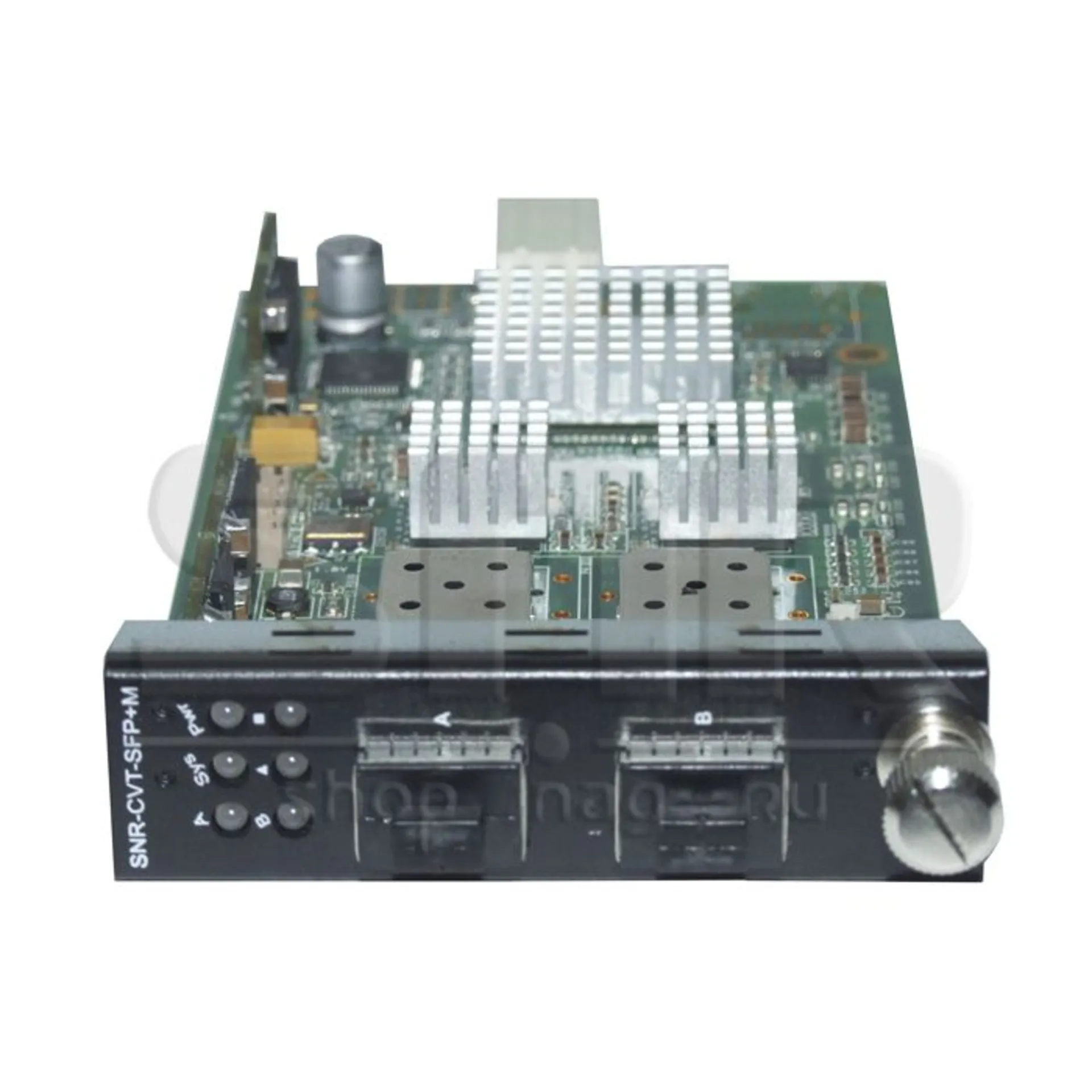 Медиаконвертерная карта SFP+/SFP+ 10G для установки в шасси SNR-CVT-CHASSIS-10G