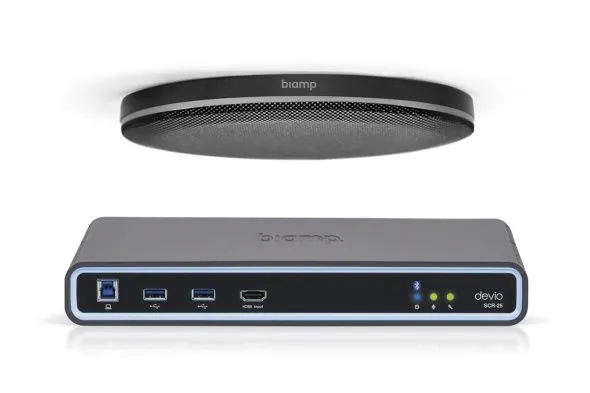 Микрофон с аудиопроцессором BIAMP DEVIOSCR-25CXBLACK