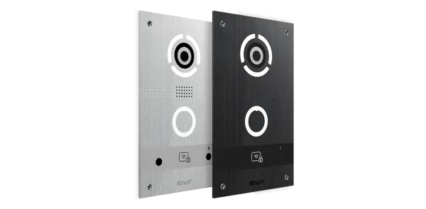 IP вызывная панель BAS-IP AV-08FBL SILVER / BLACK