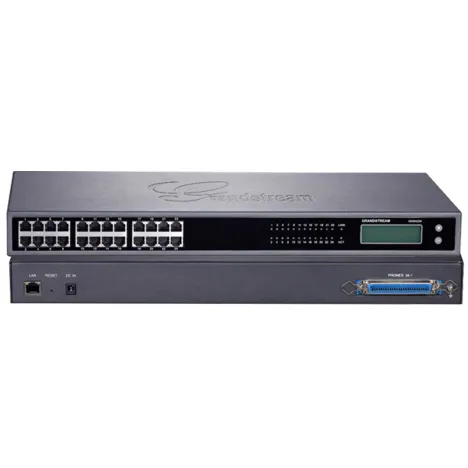 Grandstream GXW4224 - IP шлюз. 24xFXS, 1xLAN, (1GbE)Gigabit Ethernet