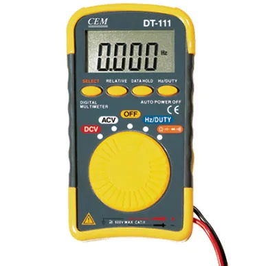 Карманный цифровой мультиметр CEM DT-111