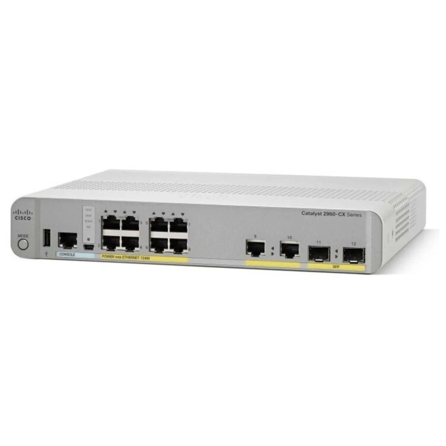 Коммутатор Cisco Catalyst WS-C2960CX-8PC-L Б\У + крепление