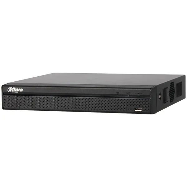 IP Видеорегистратор Dahua DHI-NVR2104HS-P-4KS2 4-х канальный 4К, 4 порта PoE до 8Мп, до 80Мбит/с, 1HDD до 6Тб, аудио вх./вых.