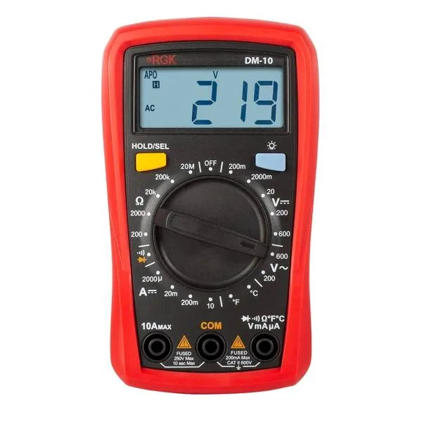 Мультиметр RGK DM-10 с поверкой
