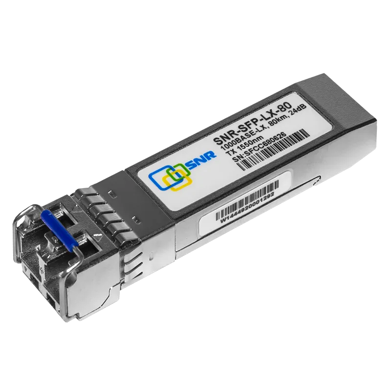 Модуль SFP оптический, дальность до  80км (24dB), 1550нм