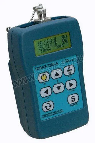 Измеритель оптической мощности Связьсервис ТОПАЗ-7210-А