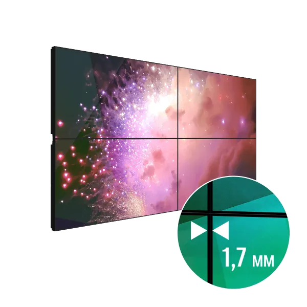 Видеостена LigaSmart 2x2 1,7 мм