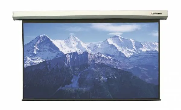Экран с электроприводом Lumien Master Large Control Matte White FiberGlass
