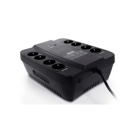 Источник бесперебойного питания Powercom SPIDER, Интерактивная, 900 ВА / 540 Вт, Tower, Schuko, LCD, Serial+USB, USB