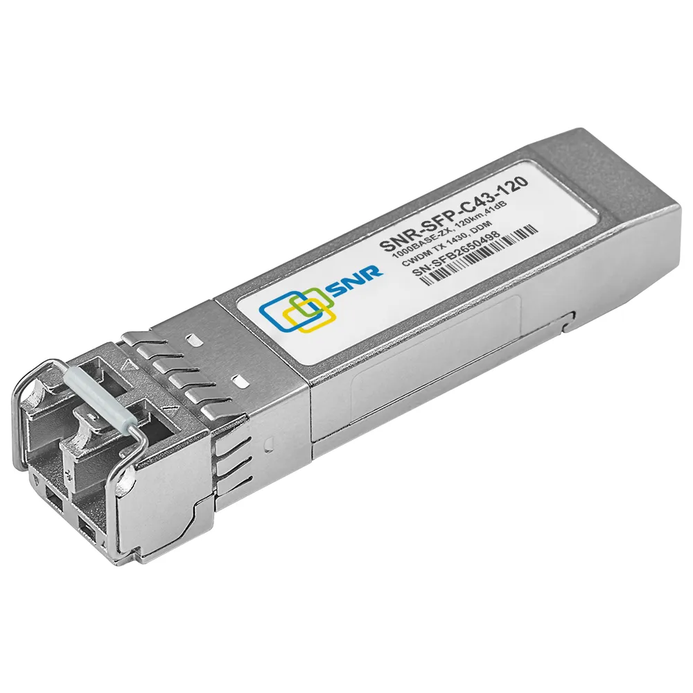 Модуль SFP CWDM оптический, дальность до 120км (41dB), 1430нм