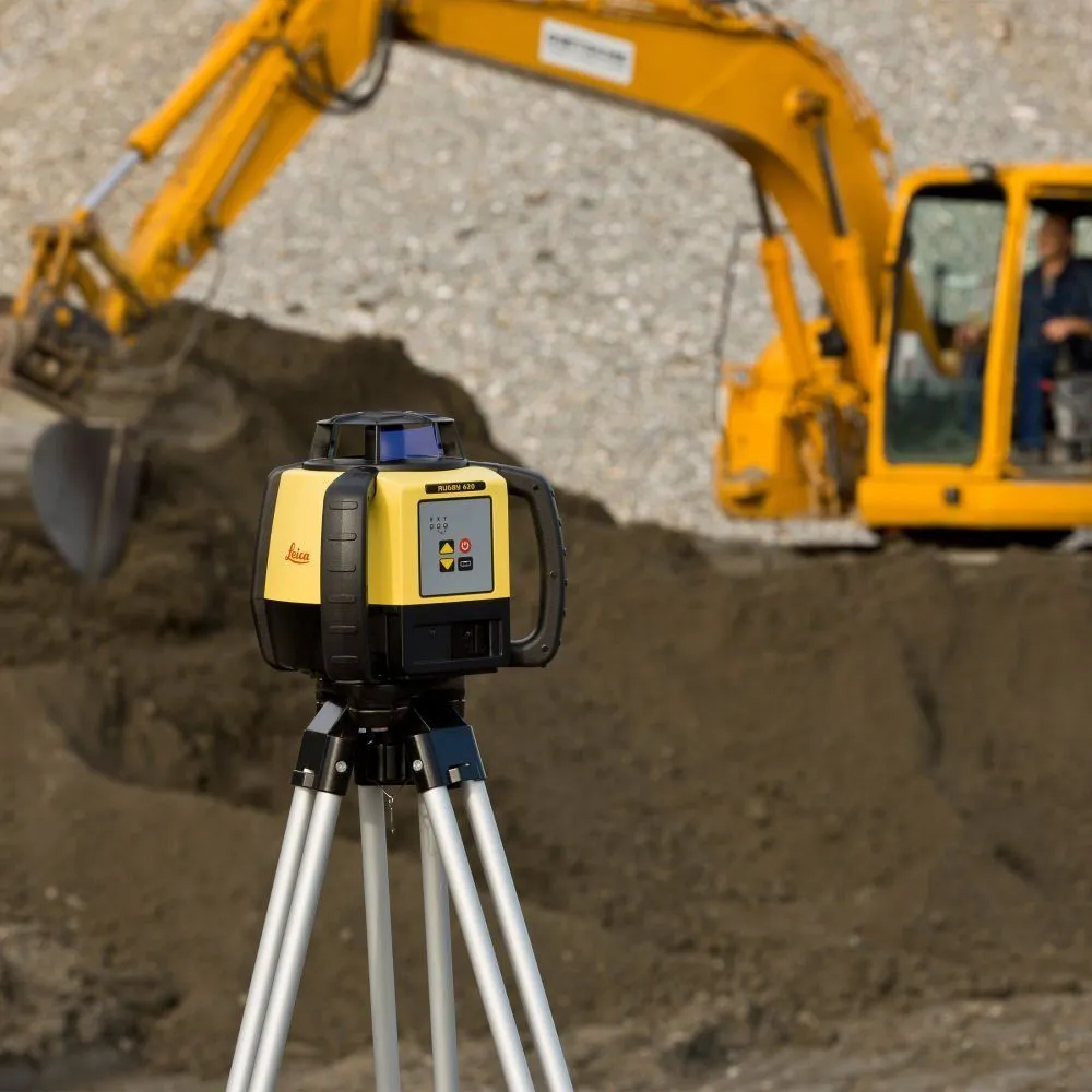 Ротационный нивелир Leica Rugby 620 комплект