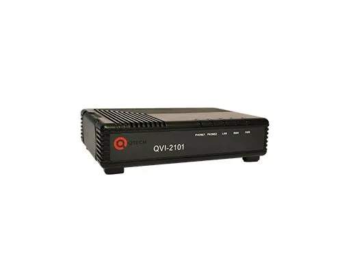 VoIP Шлюз QTECH QVI-2101 v2 , 1 порт 10/100 LAN, 1 порт 10/100 WAN, 1 порт FXS купить в интернет-магазине Tinvest в России, низкие цены, доставка