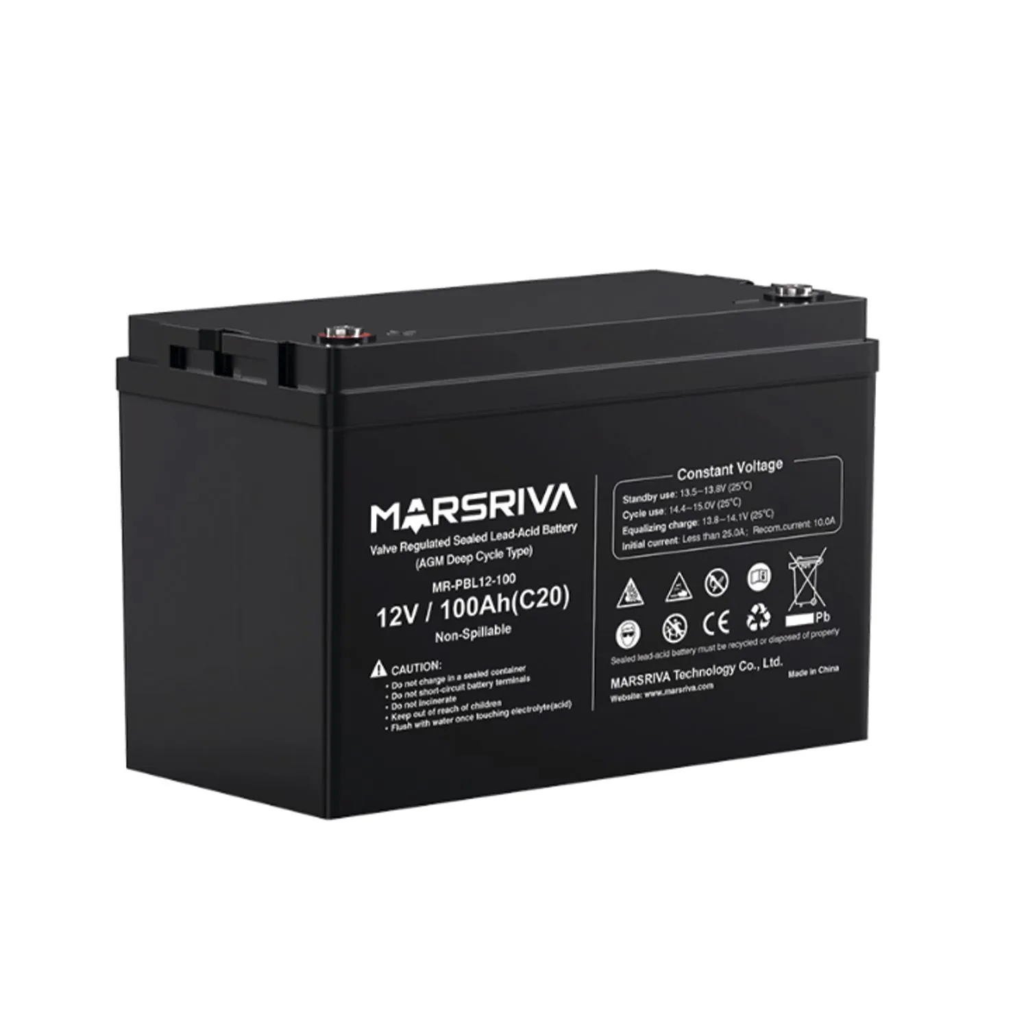 Батарея Marsriva MR-PBL12-100