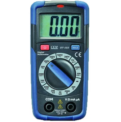 Малогабаритный мультиметр CEM DT-103