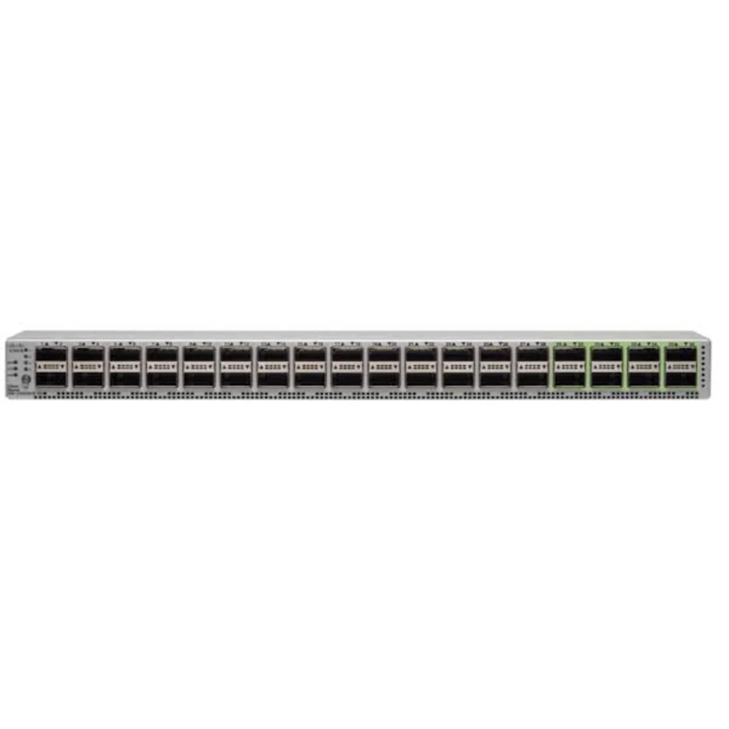 Коммутатор Cisco Nexus N9K-C93600CD-GX, направление охлаждения Port-side Intake