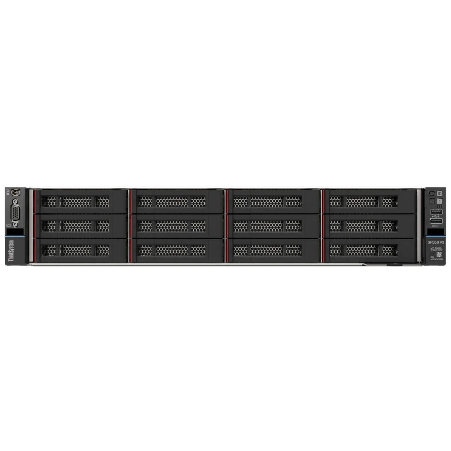 Сервер Lenovo ThinkSystem SR650 V3, 2U, 12x3.5, Rails