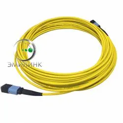 Волоконно-оптическая сборка trunk NTSS PREMIUM 24pc, MTP (female)-MTP (female), полярность А, 9/125 OS2, внутренний, 10 м, LSZH