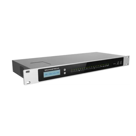 Grandstream UCM6308 - IP ATC. До 3000 абонентов/450 одновременных вызовов, до 300  участников в конф., 8xFXS, 8xFXO, 1xWAN, 1xLAN