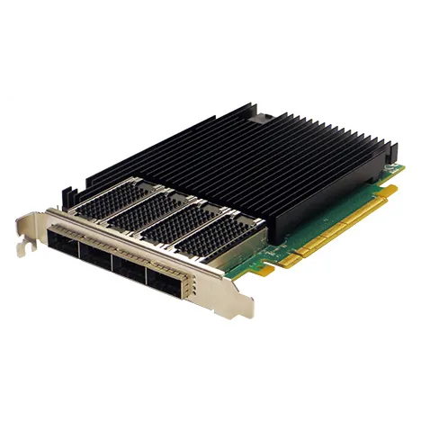 Сетевая карта 4 порта 40GBase-X (QSFP+, Intel XL710BM2), Silicom PE31640G4QI71-QX4