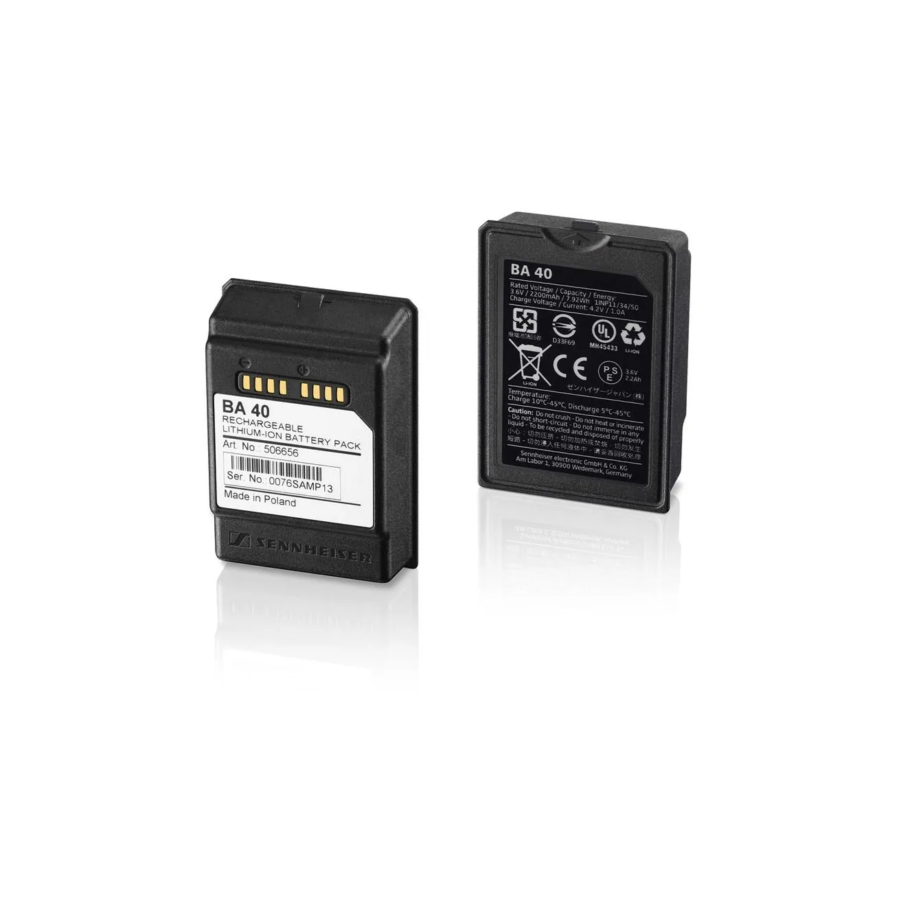 Аккумуляторный блок Sennheiser BA 40