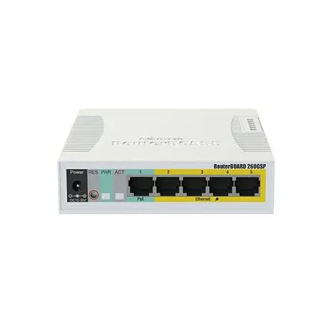 Коммутатор MikroTik CSS106-1G-4P-1S