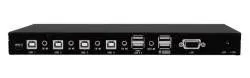 Четырехпортовый переключатель клавиатуры и мыши Evetron KM 4U2ASK