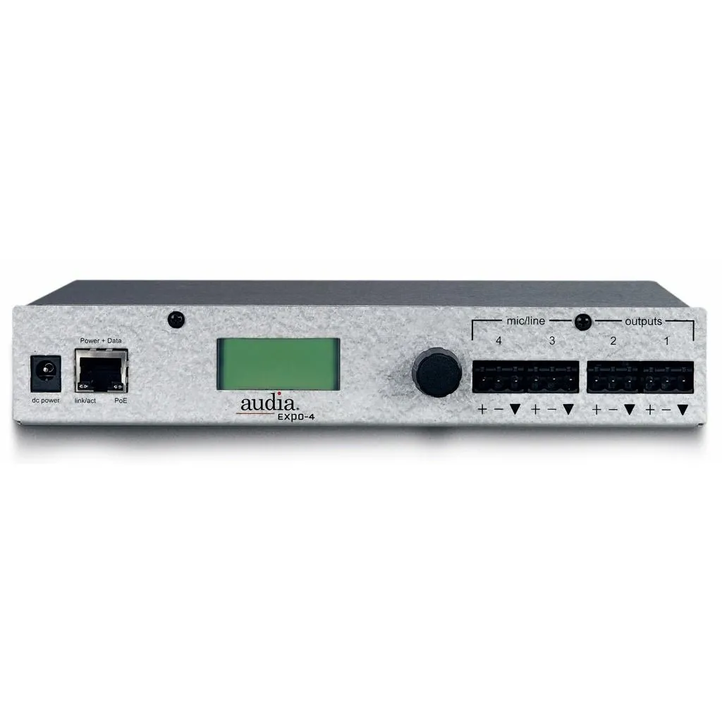 Аудиопроцессор BIAMP AUDIAEXPO-4