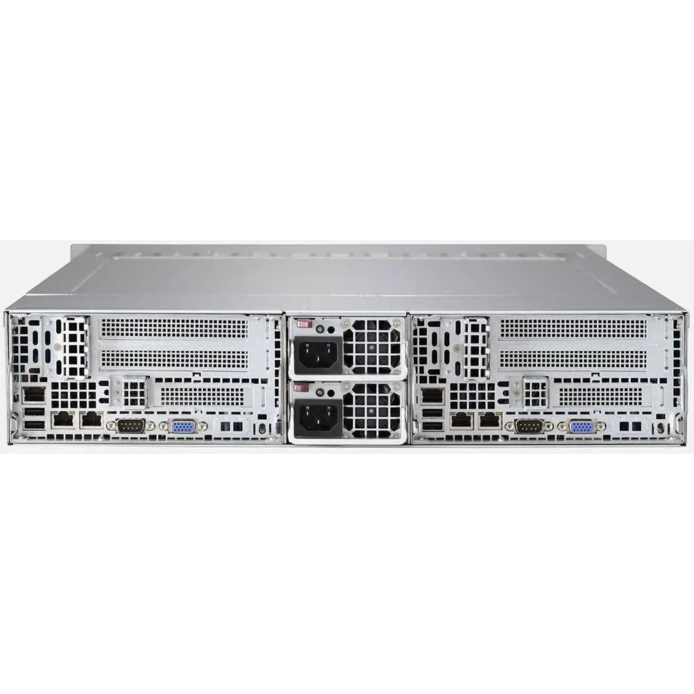 Сервер Supermicro 6027TR-DTRF, 4 процессора Intel Xeon 8C E5-2650v2 2.60GHz, 64GB DRAM
