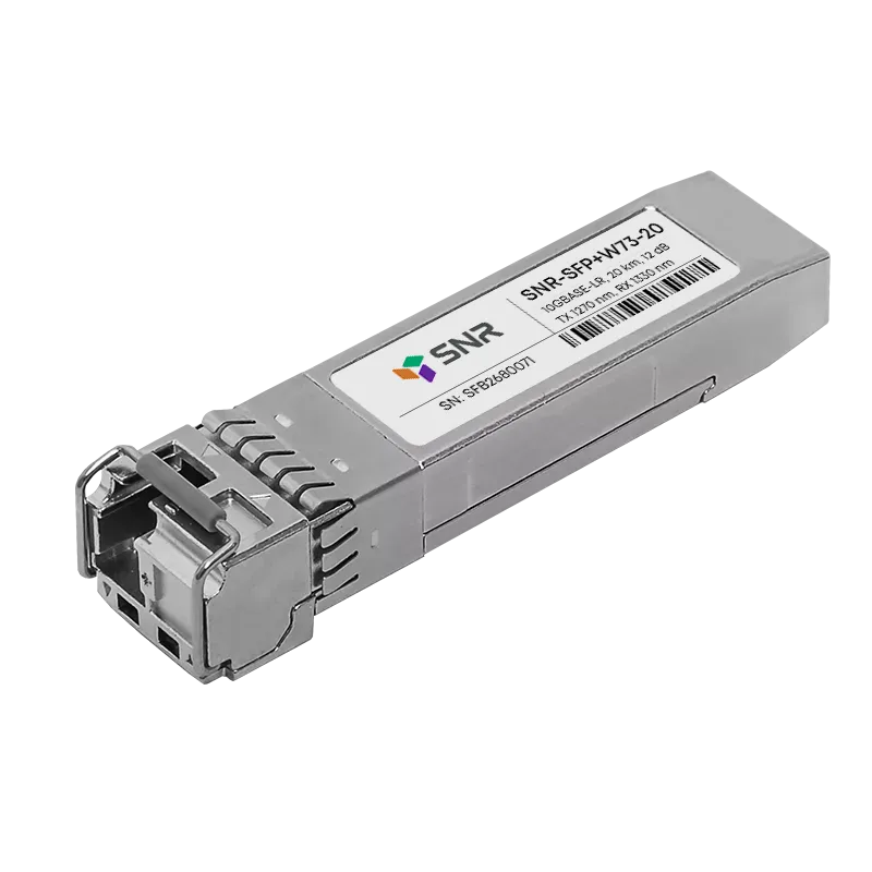 Оптический модуль SFP+ WDM, дальность до 20км (12dB), 1270нм, прошиты под HP