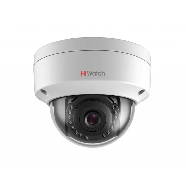 Уличная купольная IP-камера DS-I452 (2.8mm), 4Мп, фикс. объектив 2.8мм, ИК до 30м, WDR 120дБ, DC12В/PoE, IP67, IK10
