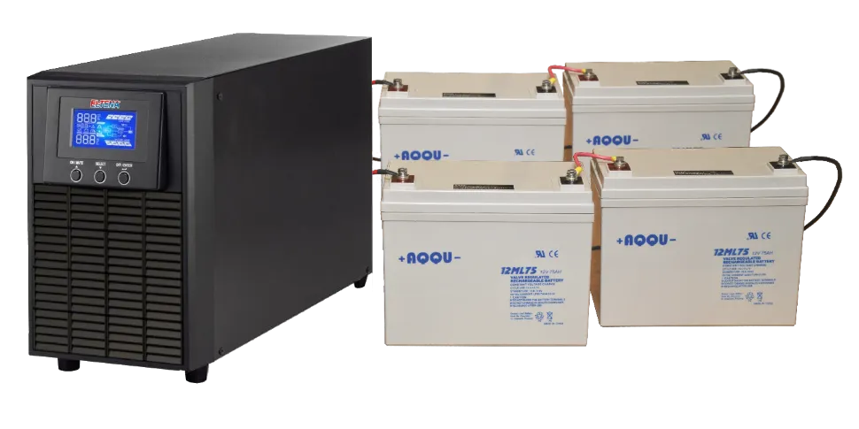 Источник бесперебойного питания Eltena Monolith  E 2000LT (1600Вт, внешние АКБ 48В, ЗУ 1-6А)