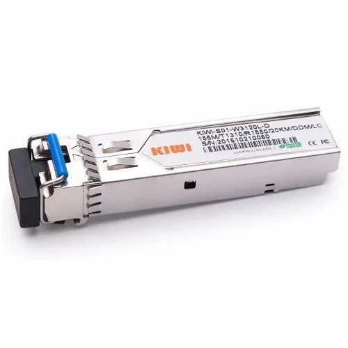 KIWI KW-SFP155-D3120L-D - оптический SFP модуль, 155 Mb, 20 км, TX/RX 1310 нм, LC, DDM