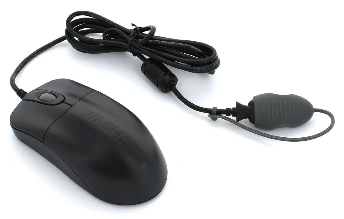 KH18207 TKH-MOUSE-IP68-AM-SCROLL-BLACK-USB