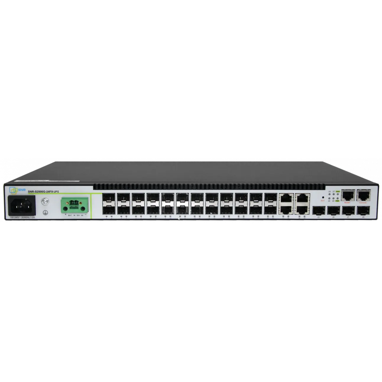 Управляемый коммутатор уровня 2+ SNR-S2990G-24FX-UPS