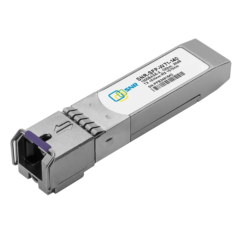 Оптический модуль SFP WDM, дальность до 140км (34dB), 1570/1510нм