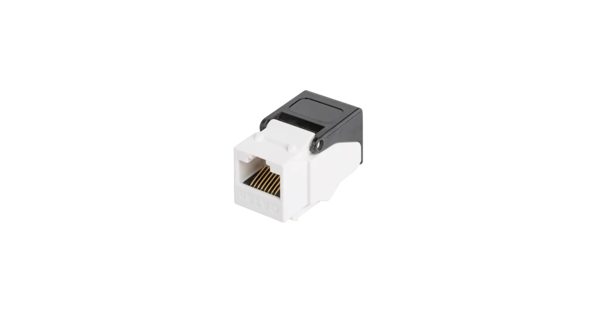 Модуль-вставка NIKOMAX типа Keystone NMC-KJUD2-NT-WT, Кат.5е (Класс D)