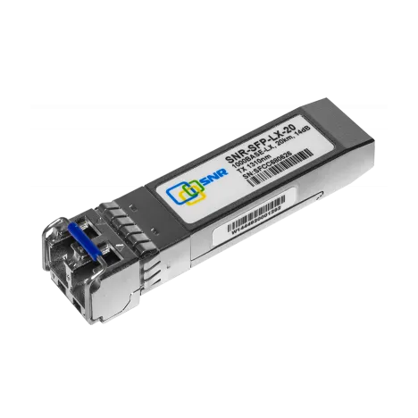 Модуль SFP оптический, дальность до  20км (14dB), 1310нм, индустриальный