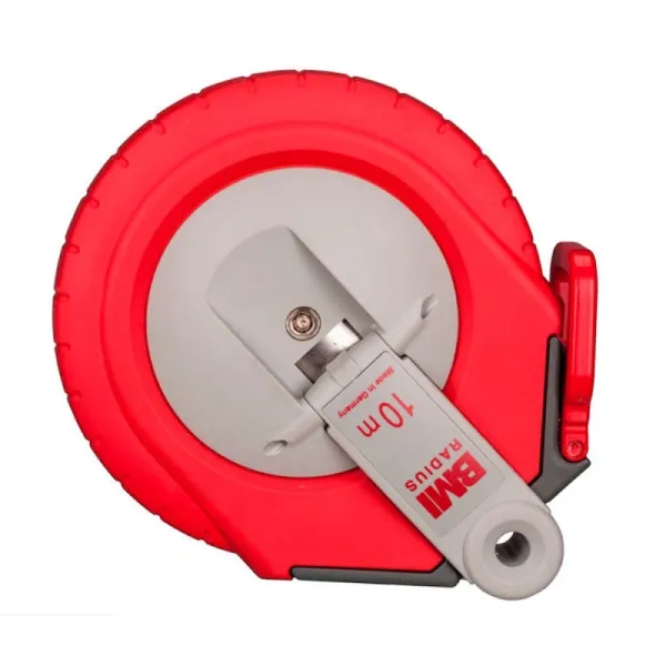 Измерительная рулетка BMI RADIUS 10M с фибергласовой лентой