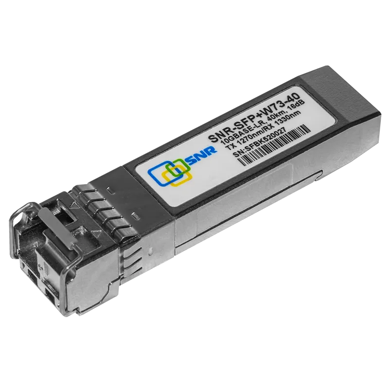 Оптический модуль SFP+ WDM, дальность до 40км (16dB), 1270нм