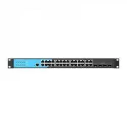 Управляемый PoE коммутатор Scodeno S200-28GCPM-C4-ACR 24x10/100/1000 Base-T + 4x1000M Base-X Combo SFP/RJ45