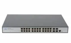 Web-Smart управляемый промышленный коммутатор 19” GIGALINK GL-SW-G101-24HP-I