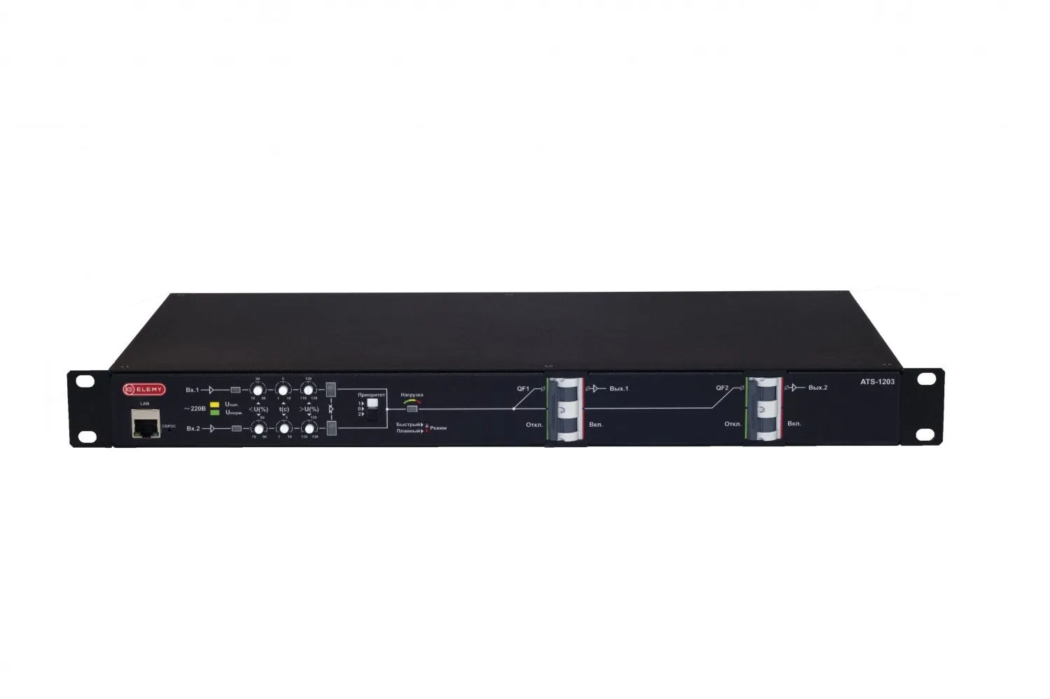 Elemy ATS-1203/32/S/E/DO Автоматический стоечный переключатель